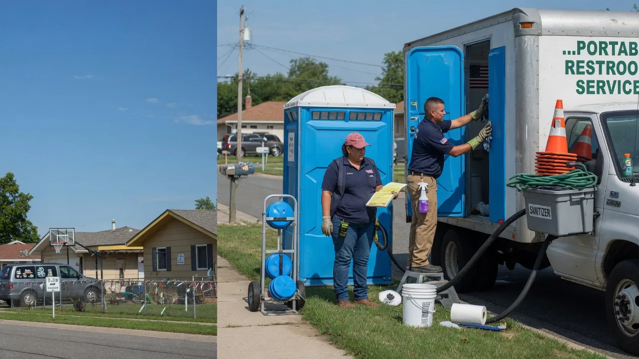 Portable Toilet Rental in Stilwell, OK near me
